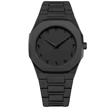 New Fashionable Men's Watch Simple Black Male Aura arabic watch